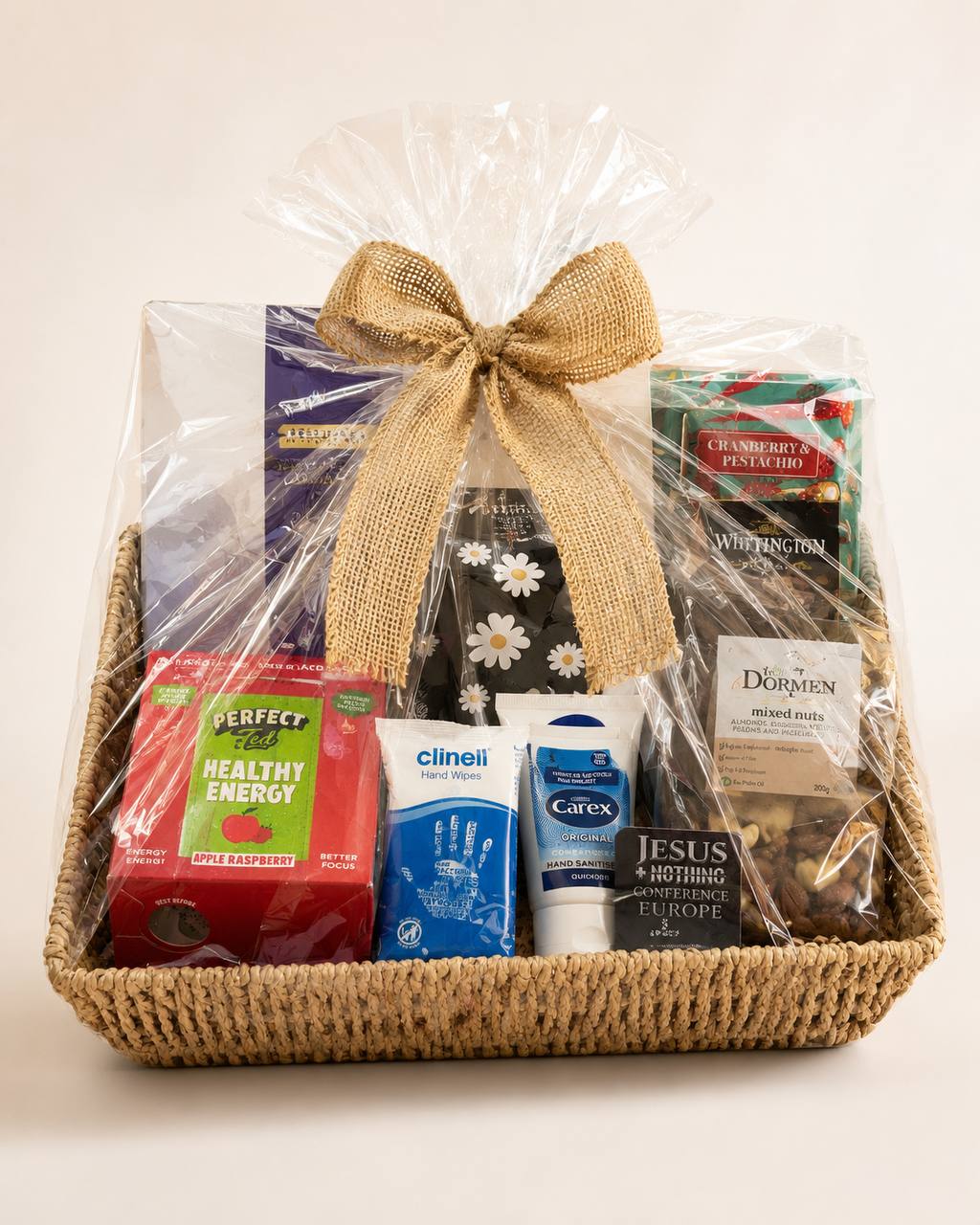 Mum's birthday hamper with thoughtful celebration details