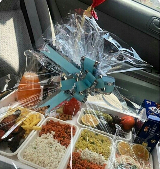 Deluxe birthday hamper with luxury treats and gift-ready presentation